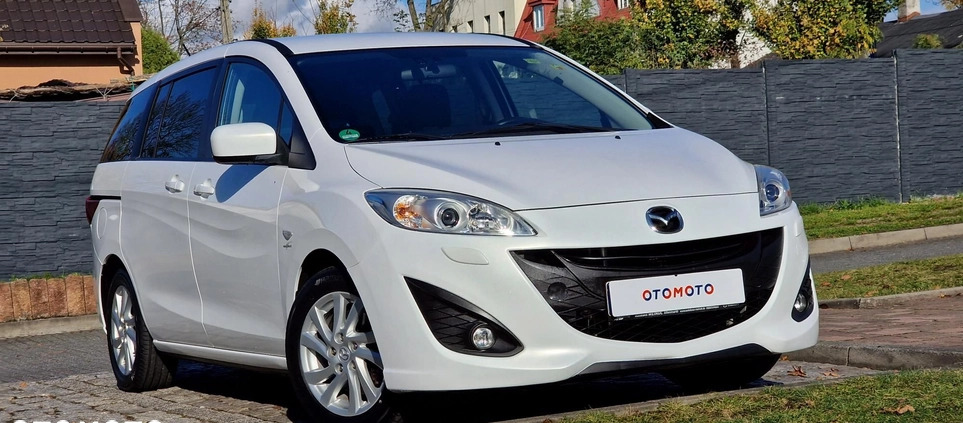 Mazda 5 cena 25800 przebieg: 158000, rok produkcji 2011 z Zabrze małe 379